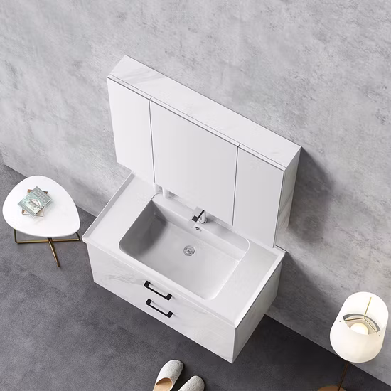 Precio competitivo directamente muebles de baño de madera maciza Gabinete de baño