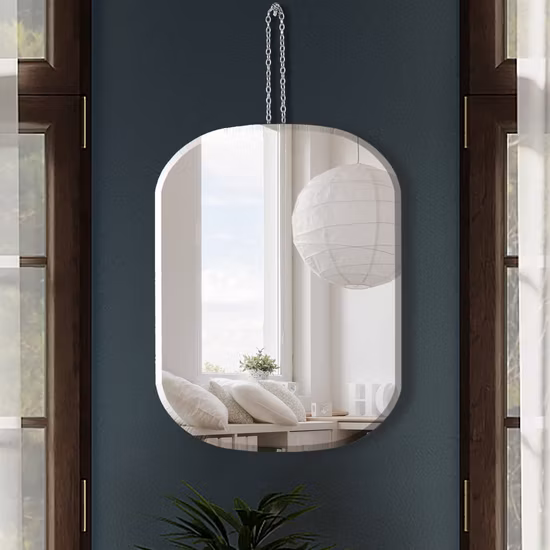 Hermoso espejo con espejo de baño de buena calidad Espejo sin marco