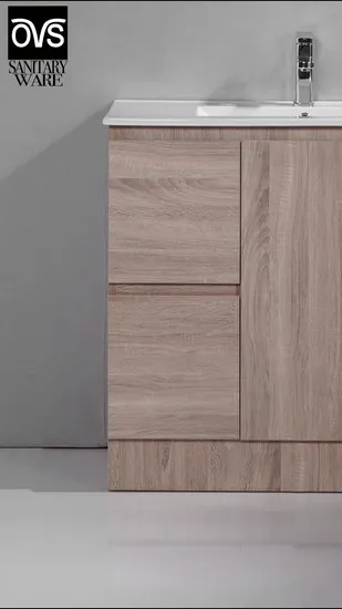 Mueble de baño de MDF, tocador, mueble de baño de PVC, Australia